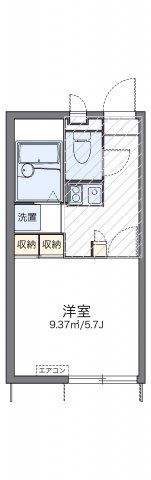 レオパレスグランシャリオ参番館の間取り画像