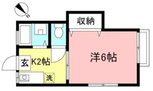 フローレス武蔵野の間取り画像