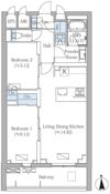 MOCXION PREMIUM四谷大京町の間取り画像