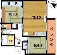 相生山団地32号棟の間取り画像
