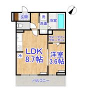 D-room末広2丁目の間取り画像