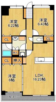 Ground Hillsの間取り画像