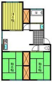 長江ハイツの間取り画像
