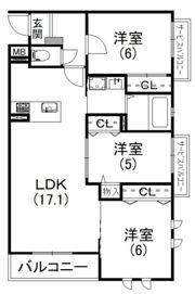 グランエミシスの間取り画像