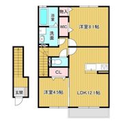 アモールIIの間取り画像