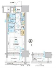 エスタート品川南大井の間取り画像