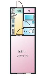 松屋北野坂ビルの間取り画像