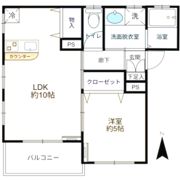 ラ・フォーレ三和の間取り画像