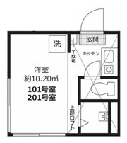 カーサ・ロッサの間取り画像