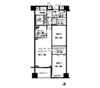 KDXレジデンス日本橋水天宮の間取り画像