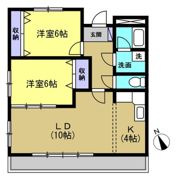 ビューテラス富貴の間取り画像
