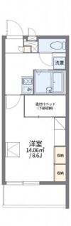 レオパレスシーバーの間取り画像