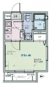 ルクール氷川台の間取り画像