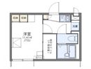 レオパレスクレールの間取り画像