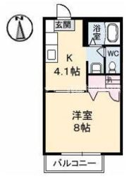 カサベルデⅢの間取り画像