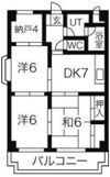 グレース川村の間取り画像
