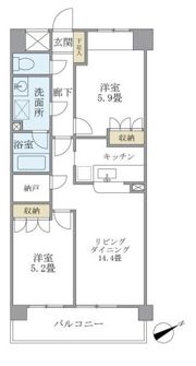 KDXレジデンス宮前平の間取り画像