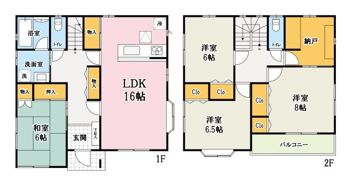 大和田町2丁目戸建の間取り画像