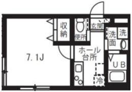 ディアコート南行徳の間取り画像