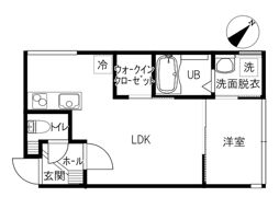 INTEGRAL WAKUNAMIの間取り画像