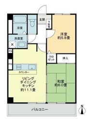フォブールタウン成合Cの間取り画像