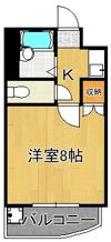 キャステール八千代の間取り画像