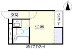 スリーデイズ新大阪の間取り画像