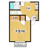 桂コーポWESTの間取り画像