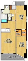 ウィングス里中の間取り画像