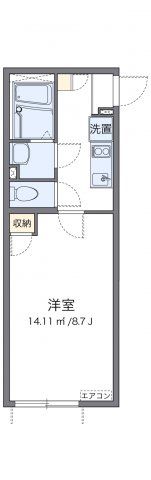 クレイノファースト聖蹟の間取り画像