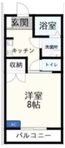 MIKIハイツⅡE棟の間取り画像