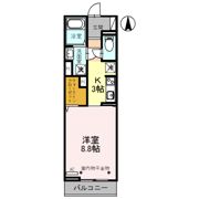 プラウド 黒崎の間取り画像