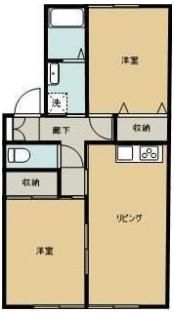 グランシャリオK B棟の間取り画像