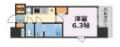 プレサンス梅田北ザ・ライブの間取り画像
