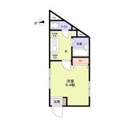 イニッツィオ永田南の間取り画像
