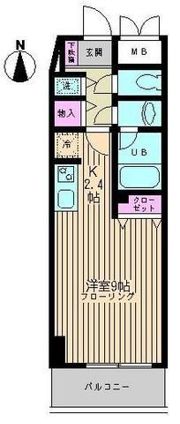 パルティールの間取り画像