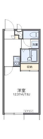 レオパレスやちよの間取り画像