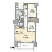 HARUMI FLAG PARK VILLAGE C棟の間取り画像