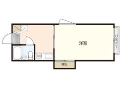 ウィング牛田の間取り画像