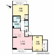 SeaGoddess 緑ヶ丘の間取り画像