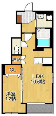 西鞘ヶ谷町新築アパートの間取り画像