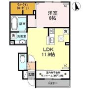 クレール山総の間取り画像