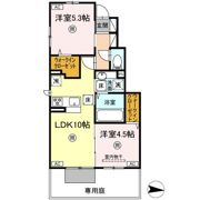 グランフォレ白藤の間取り画像