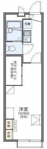 レオパレス清香の間取り画像