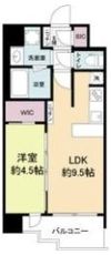 スプランディッド新大阪Vの間取り画像