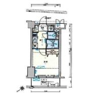 バージュアル横濱鶴見の間取り画像