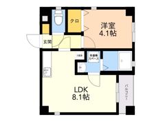 Brand New Day 平尾の間取り画像