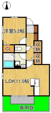 ハーベストデュオの間取り画像