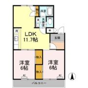 フジパレス新開の間取り画像