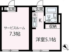 MELDIAあたごの間取り画像